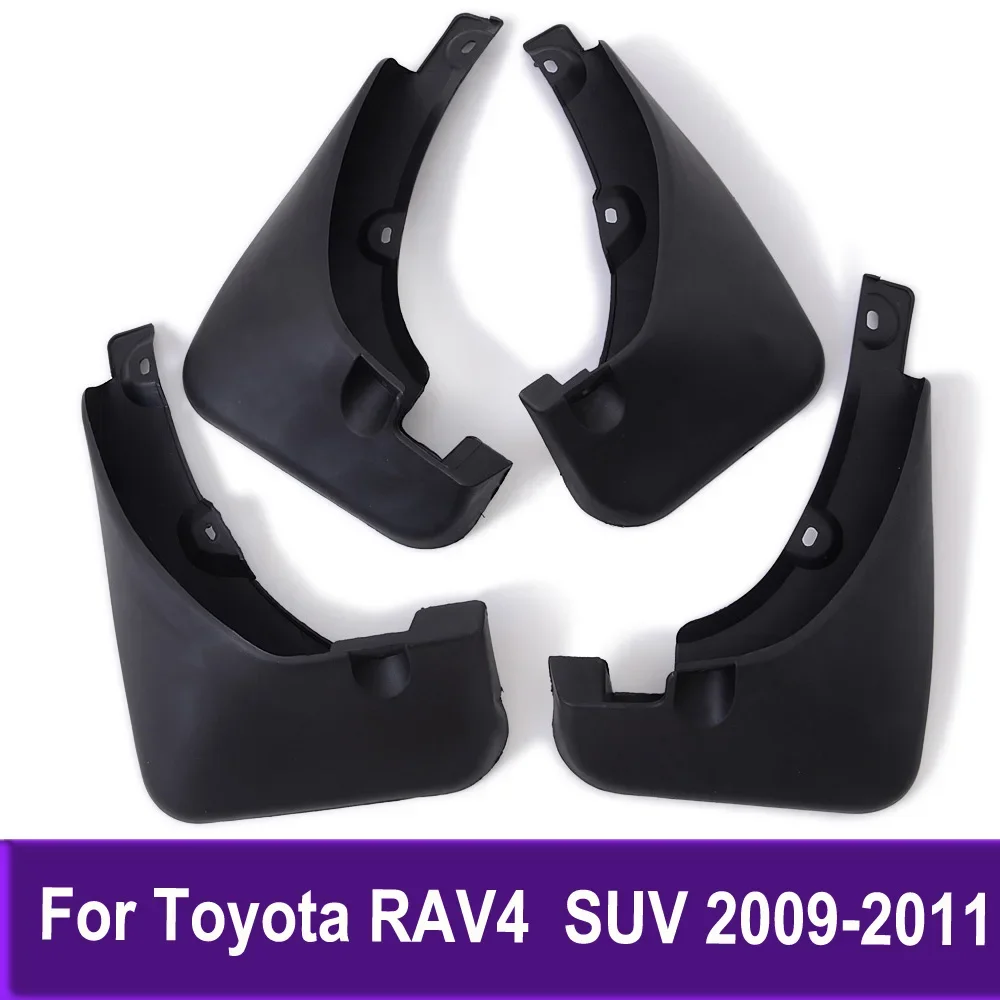 

Front Rear Mud Flaps Mudguards Splash Guards Fender Mudflaps For Toyota RAV4 RAV 4 2.4L SUV 2009 2010 2011 Car Accessories