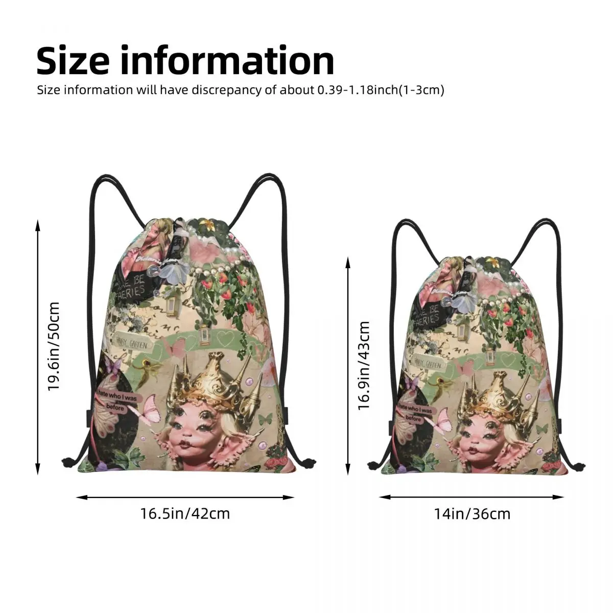 Melanies Martinez Portals Drawstring Bags Sports Backpack Gym Sackpack Water Resistant String Bags for Cycling