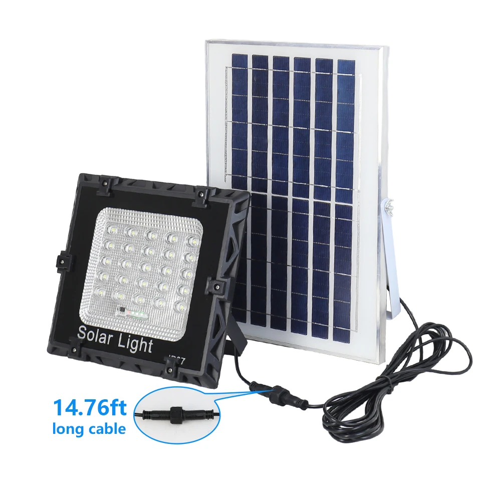 Christmas Decorations 2024 LED Outdoor Solar Lamp Waterproof Garden LED Solar Light 50W 100W Sunlight External Solar Lamp Modern