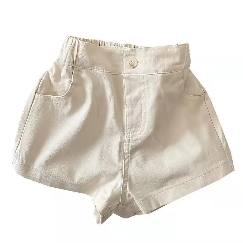 Baby Pants Kids Summer Shorts Boys and Girls 2022 Korean of Handsome Shorts Baby Big Pocket All-match Loose Pants