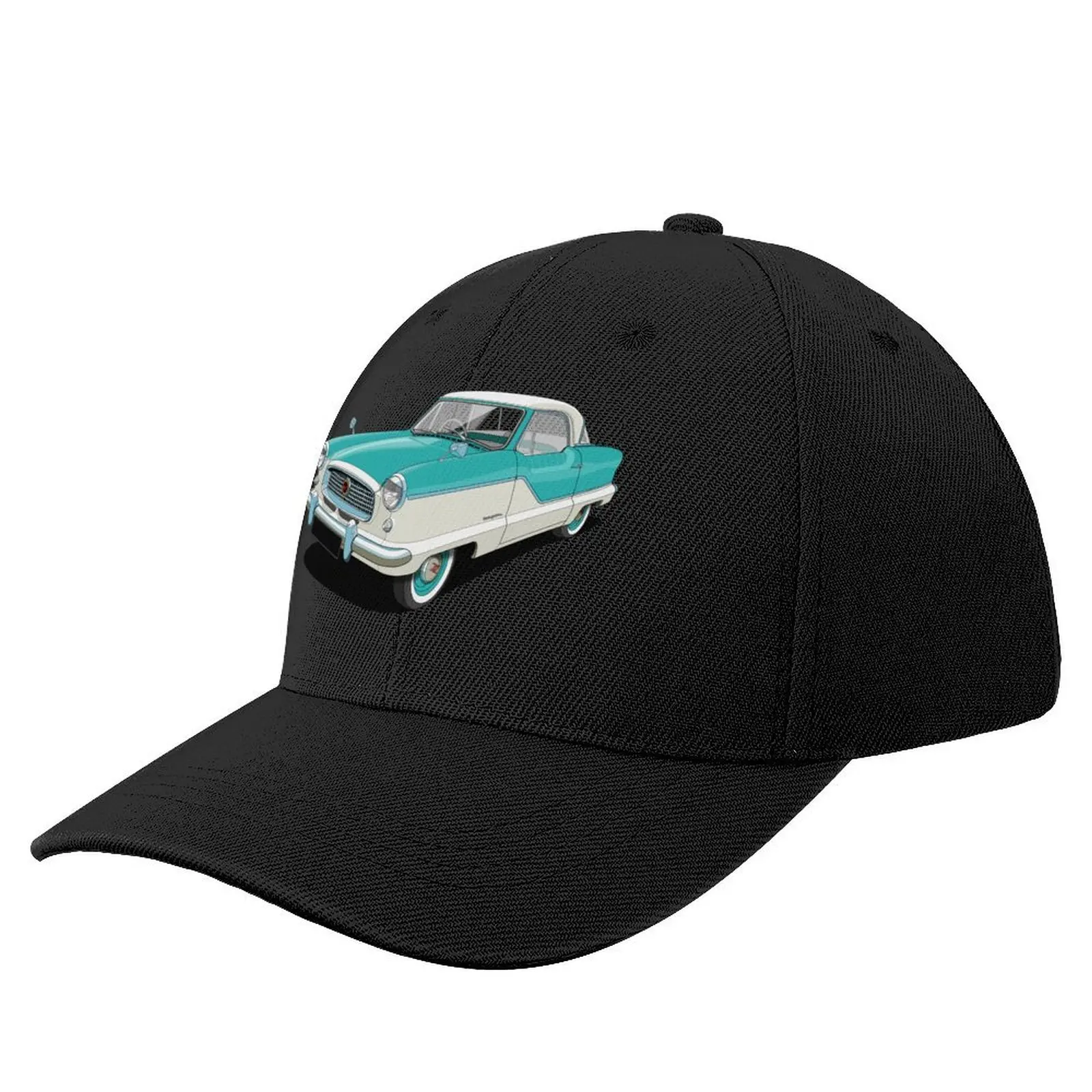 Austin Metropolitan in two tone turquoise and white Baseball Cap Streetwear Caps For Women Men's