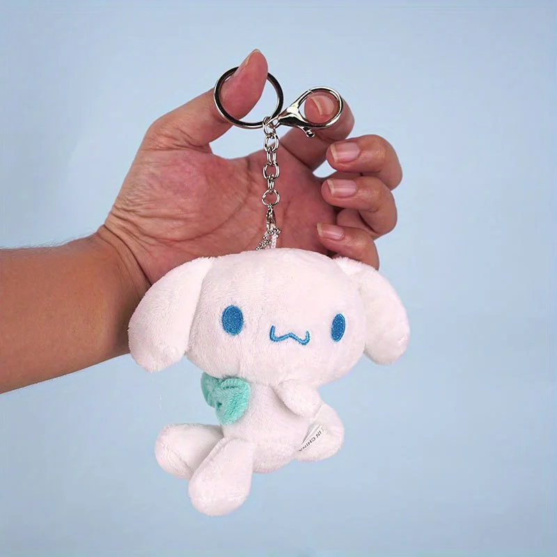 (Authorized) Sanrio Cute Hello Kitty Plush Pendant Fashion Melody Bag Pendant Kuromi Keychain Yugui Dog Backpack Pendant Suitabl - view 5