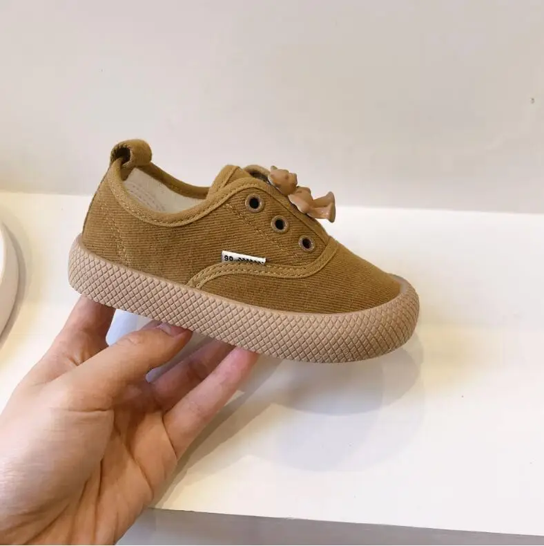 Kids Shoes Girls Boys Top Brand Sneakers Canvas Toddler Breathable Shoes Spring Running Sport Baby Soft Casule Sneaker For 1-6Y