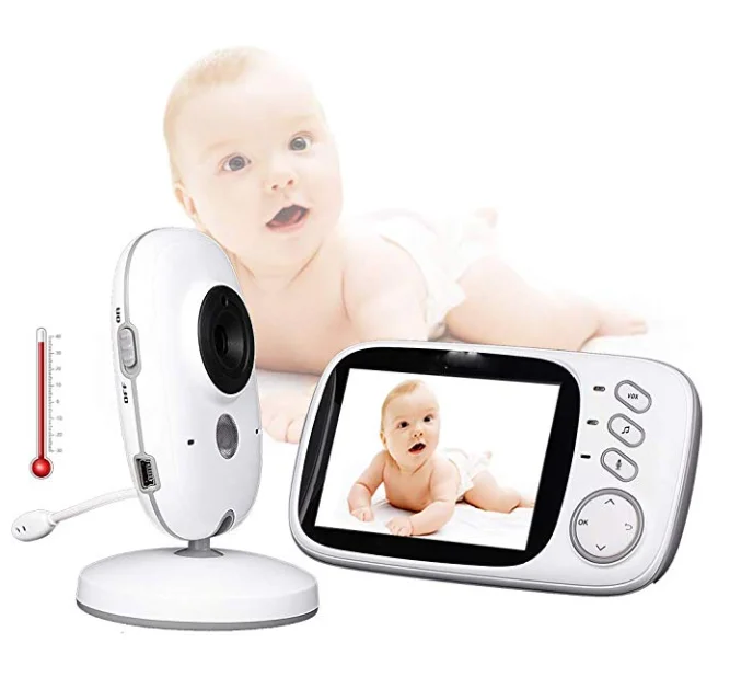 

Home 2.4ghz wireless 3.2 Inch Lcd screen Display Video Babyfoon Audio Baby Phone Camera Vb603 with Monitor