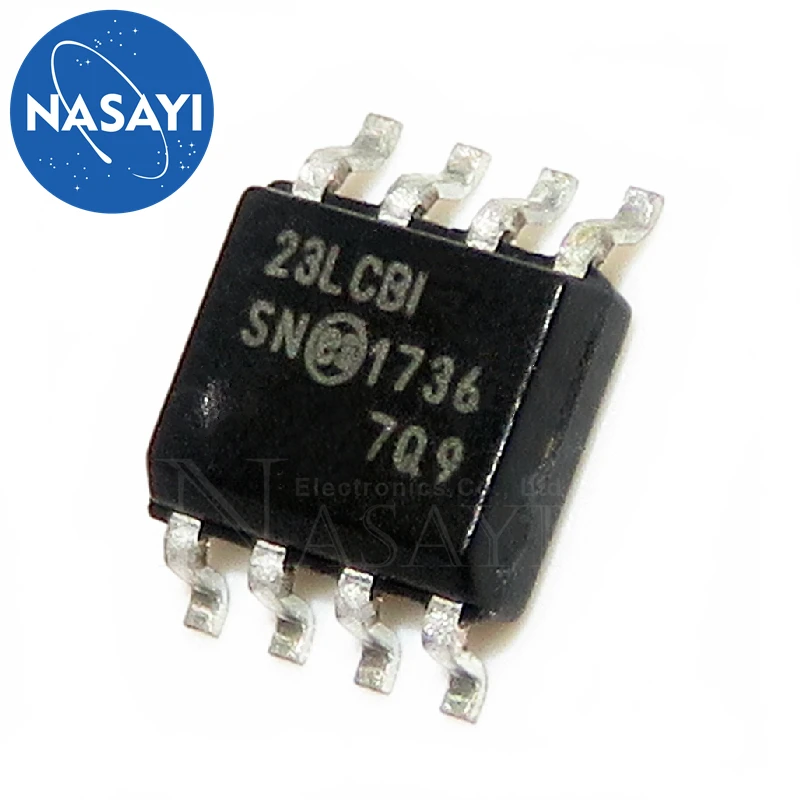 

10PCS 23LC1024-I/SN 23LC1024 23LCBI SOP-8