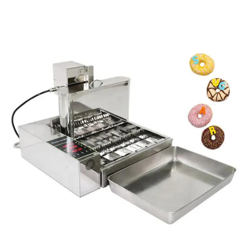 Stainless Steel Commercial Automatic Mini Donut Machine For Sale Electric Donut Fryer Donut Making Machine