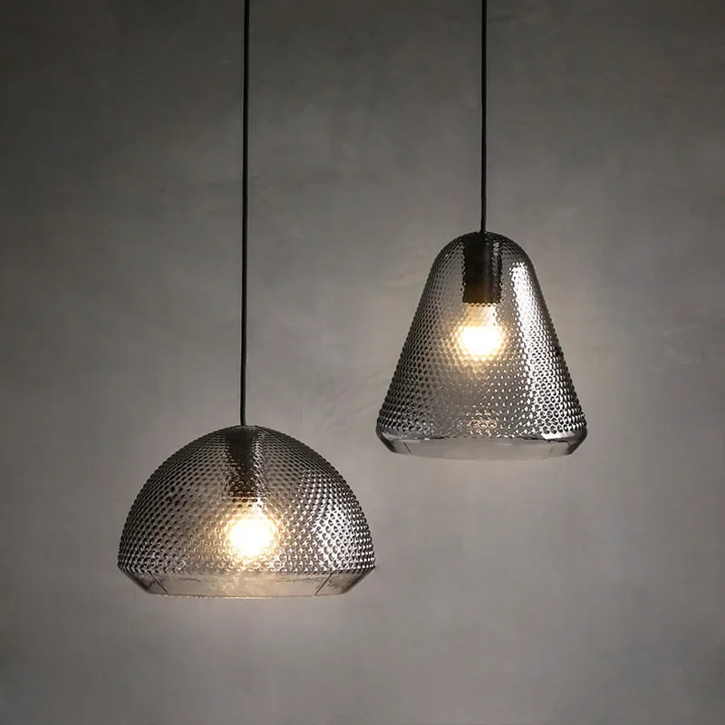 

Nordic Danish Designer Restaurant Pendant Light LED Living Room Bedroom Bedside Study Hotel Modern Minimalist Glass Hanging Lamp