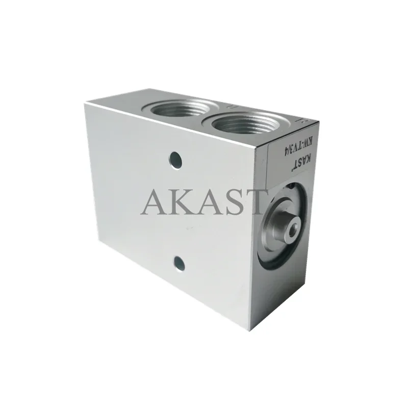 Screw Air Compressor Thermostat Thermostatic Valve Assembly KW-TV3/4 (Thread Inner Diameter=25mm)