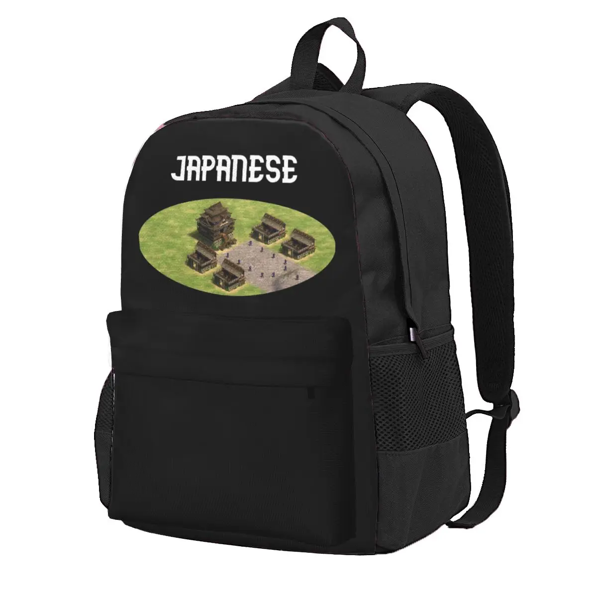 

Japanese Age Of Empires Civilization Student Backpack School Bag Hiking Travel Daypack Men Women Fashion Bookbag Shoulder Bags