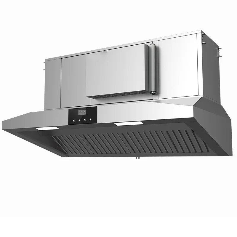 Stainless Steel Commercial British Kitchen Hood Factory/Restaurant Kitchen Exhaust Hood Cooker Extraction Range Hood for Sale