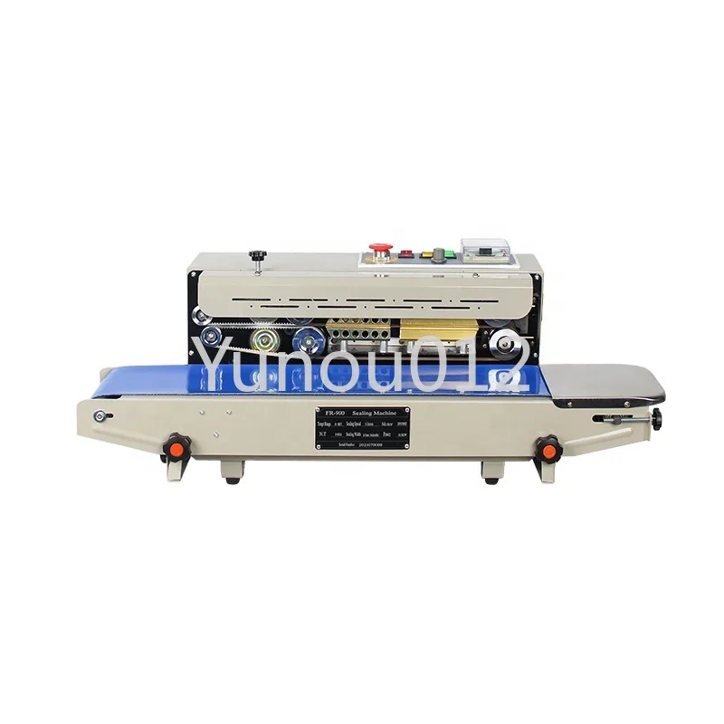 China New Arrival FR-900 Portable Horizontal Band Sealing Machine Continuous Bag Sealer Heat 2023