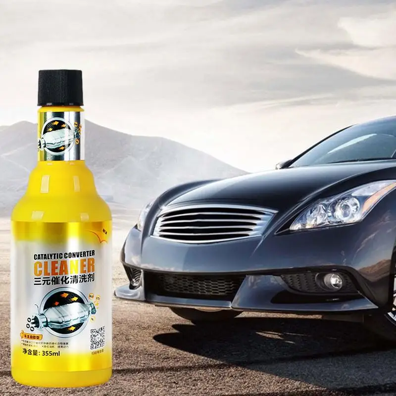 355ml Car Engine Catalyst Converter Cleaner Removes Carbon Deposits Fuels System Additive for Diesel Car Engine Cleaning Tool