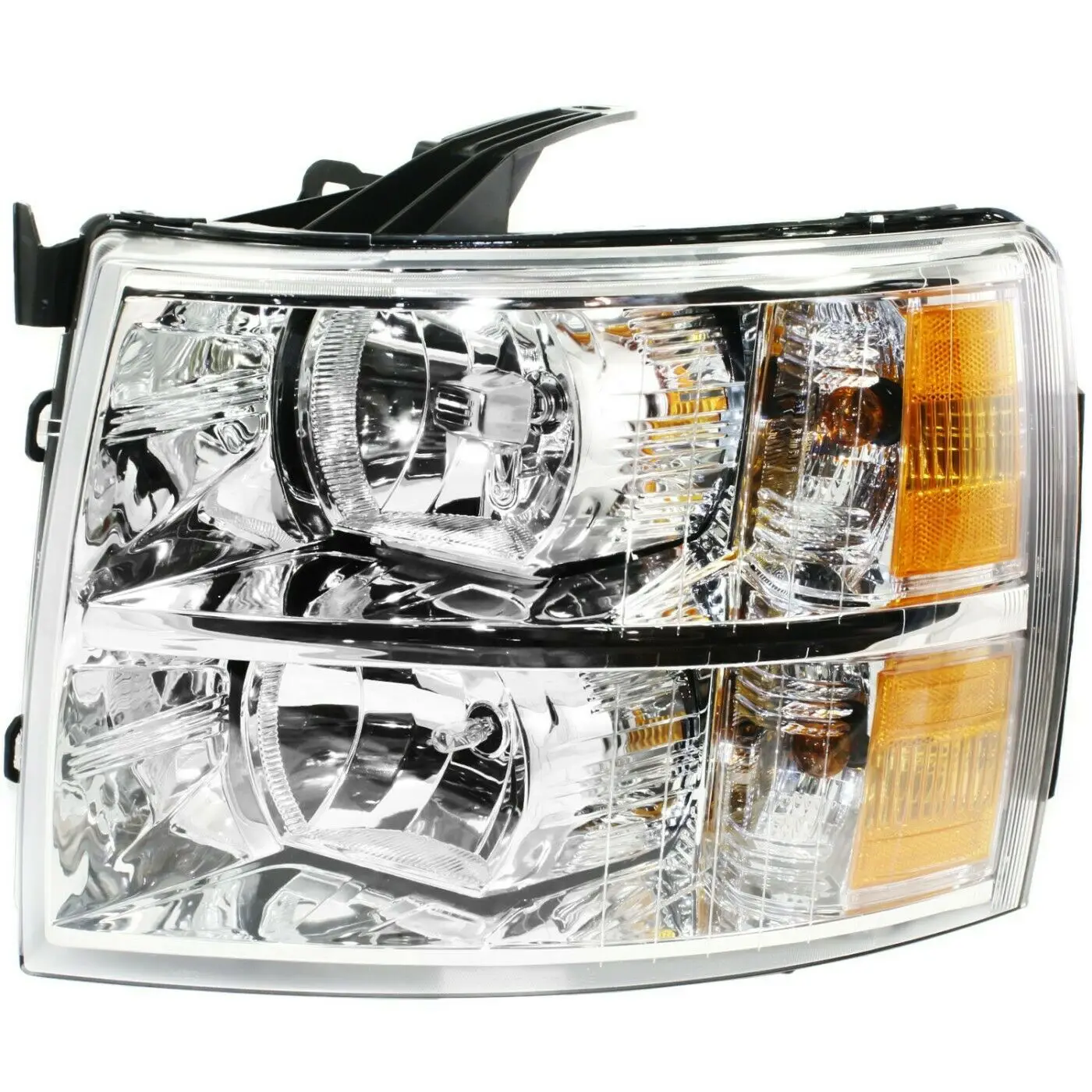 Pair Car Headlight Assembly For Chevrolet  Silverado 1500 2500 2500HD 3500 3500HD 2007 2008 2009 2010 2011 2012-2014 GM2502280