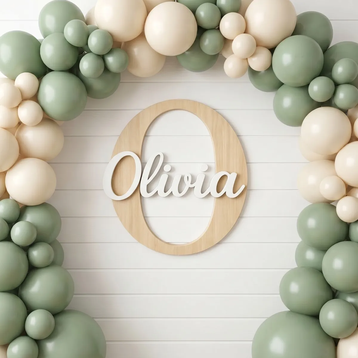 1Pc Custom Minimalist Wooden Name Plaque,Home Kids Room Nursery Bedroom Wall Door Decor,DIY Paintable,Birthday Wedding Gift view 4