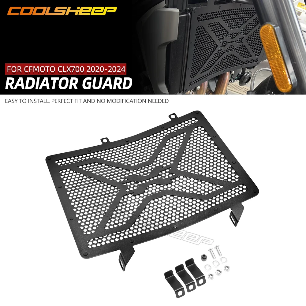 

Аксессуары для мотоциклов, решетка радиатора, защита масляного радиатора для CFMOTO CLX700 CLX 700 SPORT ADVENTURE HERITAGE 2020-2024