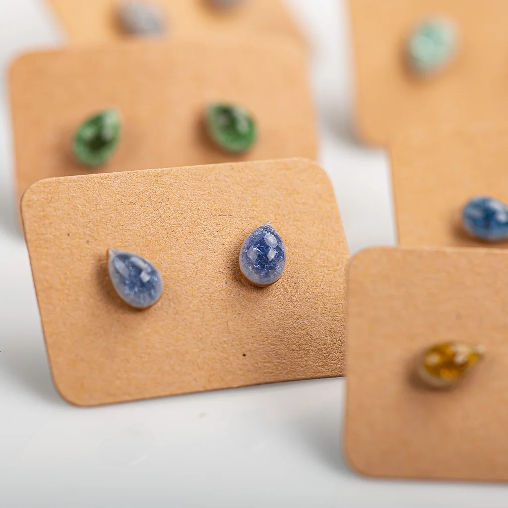 Exquisite Cartoon Multicolor Ceramic Earrings #LY325 aretes de mujer modernos 2020 punk עגילי נירוסטה
