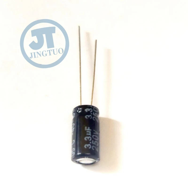 

20pcs 3.3uF250V 250V3.3uF 3.3MFD 250WV 6*11mm Radial Aluminum Electrolytic Capacitor