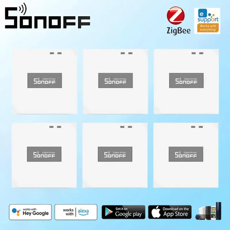 SONOFF ZB Bridge-P Zigbee Bridge Pro Smart Gateway Zigbee 3.0 supporto multimodale 128 dispositivi telecomando Alexa Google Home