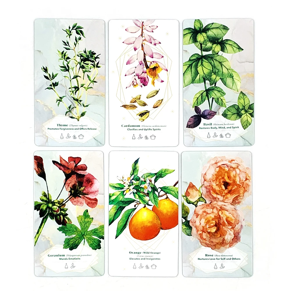 بطاقة أوراكل الأكثر مبيعًا مكونة من 52 بطاقة لتعزيز الجسم والعقل والروح لعبة بطاقات مثالية لعبة الحفلات للعائلة والأصدقاء #4