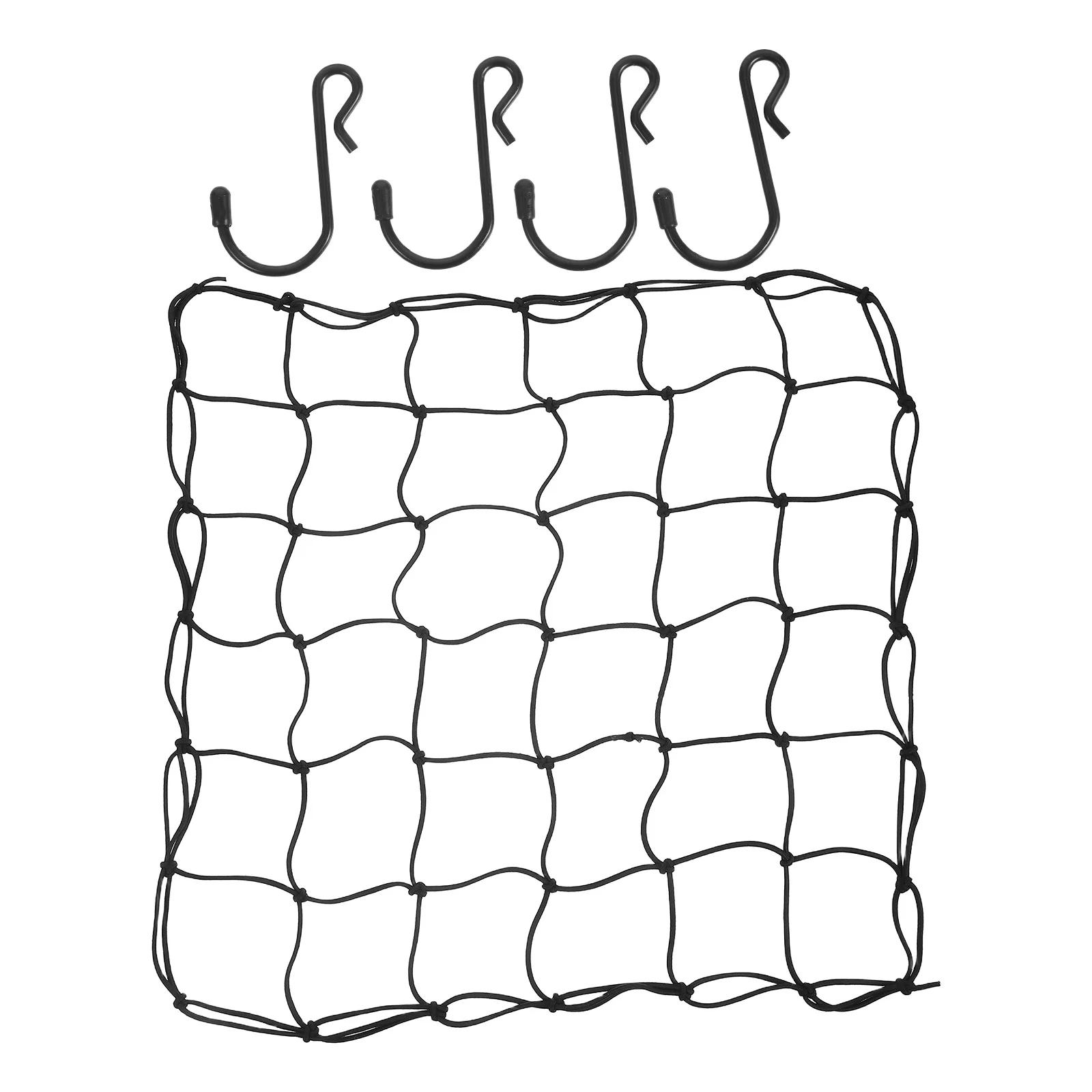 

Grow Tent Trellis Netting Black Elastic Mesh Plant Support Garden Hydroponics Vegetables Sunlight Protection Reusable Poultry