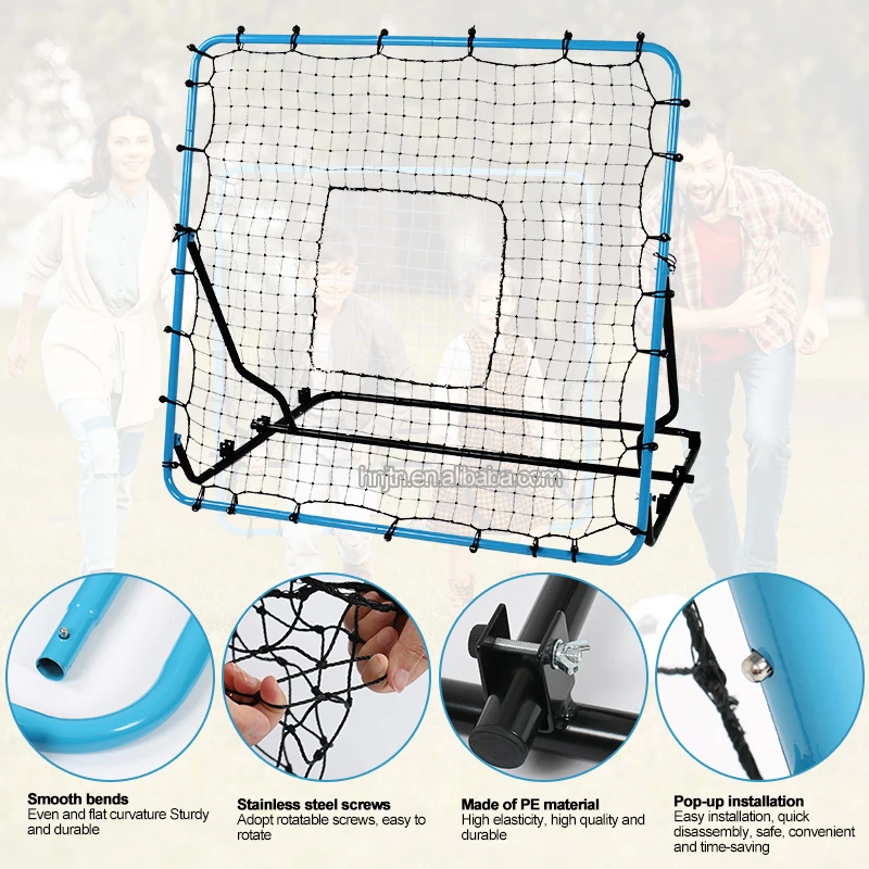 1 tragbares Fußball-Softball-Fußballnetz, Fußball-Bounce-Netz, Fußball-Rebound-Netz 2025