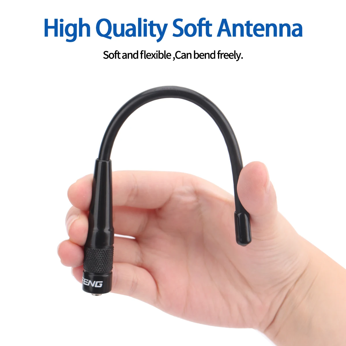 Antena Baofeng BF-701 PRO VHF UHF alta ganancia SMA - imagen 3