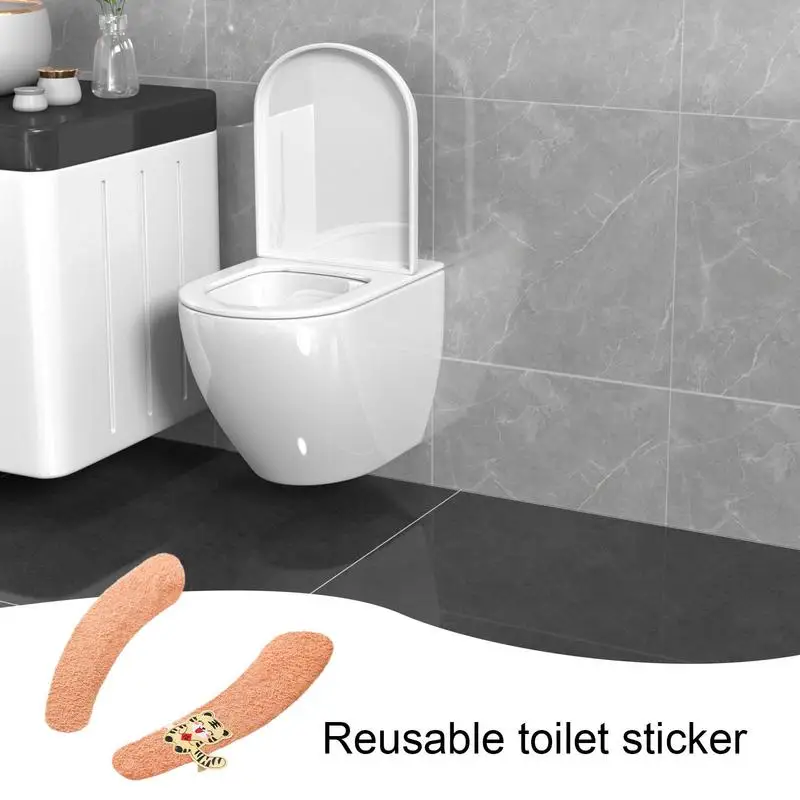 Adesivo Levantado Toilet Seat Cover Pad, Grosso, Quente, Amortecido, Lavável, Reutilizável, Tampas de Tampa, Alívio Máximo