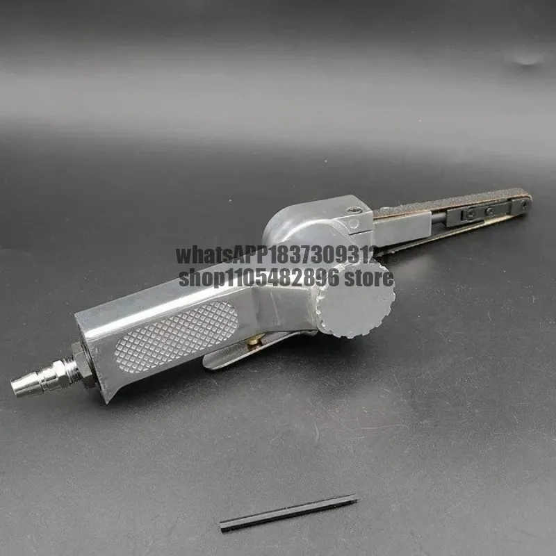 PM-S1 Pneumatic Sanding Belt Machine, 1-inch Sandpaper Machine, Polishing Machine, 10*330mm Sanding and Grinding Machine