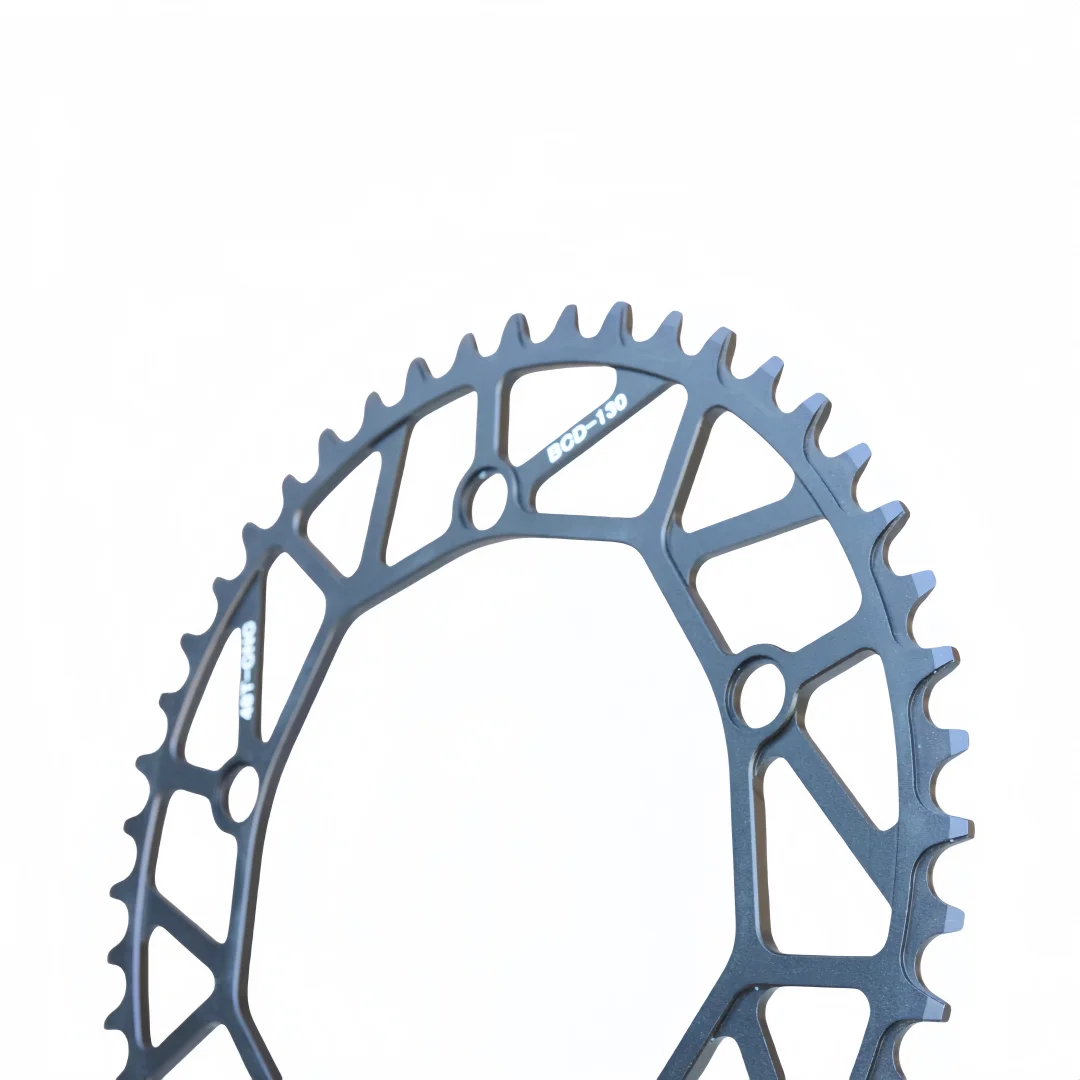 GUSTAVO خفيفة دراجة سلسلة ضيقة واسعة نجوم 46 48 50 52T 130BCD ضرس لدراجة الطريق دراجة قابلة للطي #2