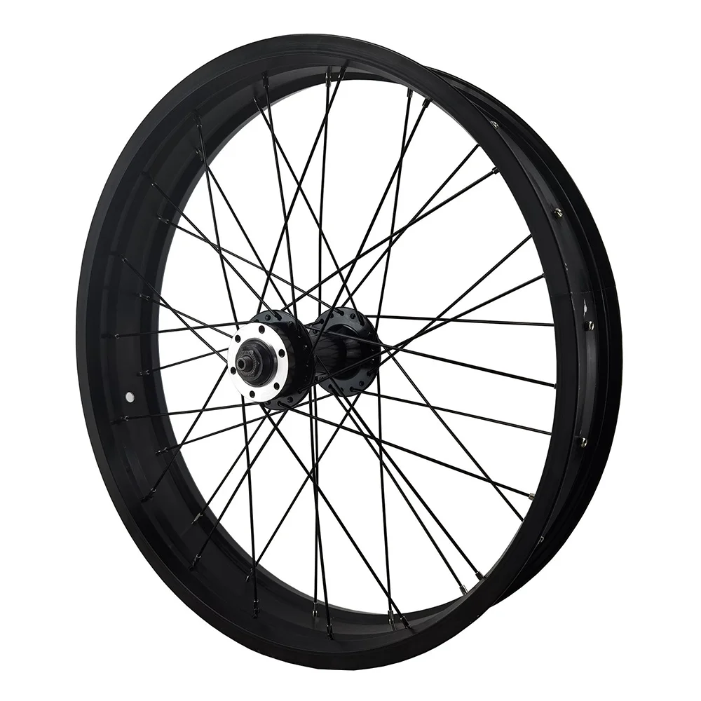 Ebike Front Wheel Snow Tire Rim 20*4.0 Quick Release Wheel Bicycle Accessories for Electric Bicycle MTB