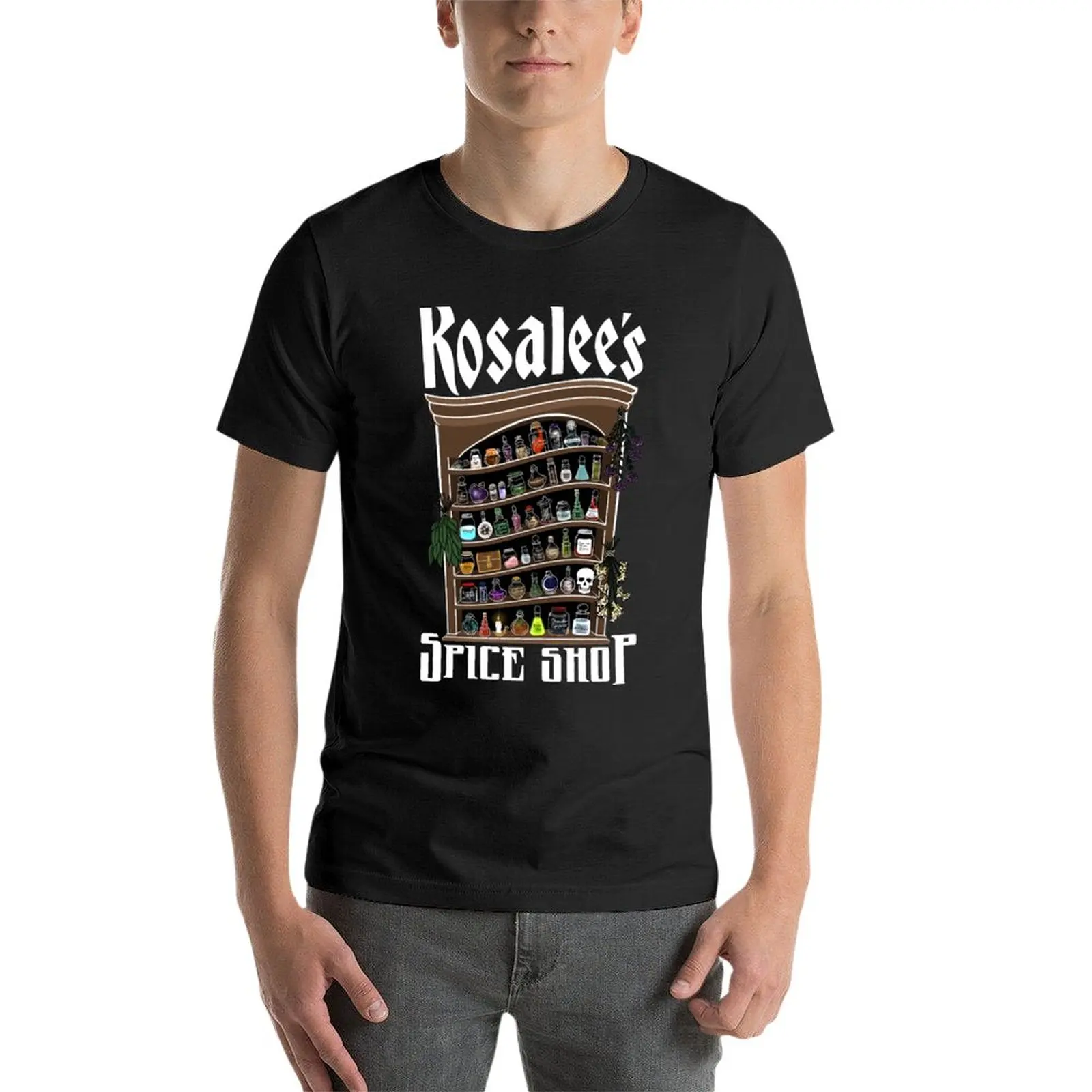 New Rosalee’s Spice Shop, GRIMM T-Shirt t shirt man Aesthetic clothing vintage t shirt mens champion t shirts