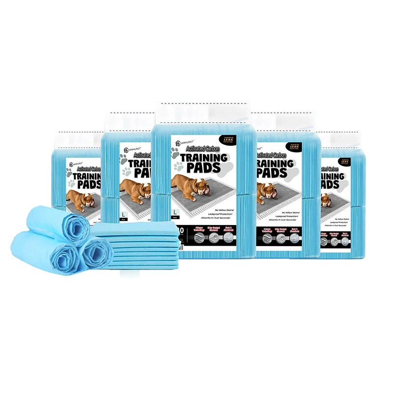 

Basic Puppy Pee Training Pad Disposable Training Pads For Dogs Cats Rabbits Puppy Mats Super Absorbent Leak-Proof Dog Potty Pads
