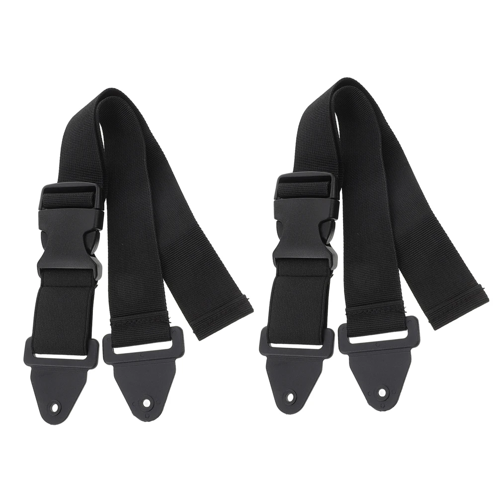 

2pcs Lid Lock Strap Outdoor Adjustable Security Band For Garbage Bin Universal Fit Prevent Wildlife Access Odors Keep Trash