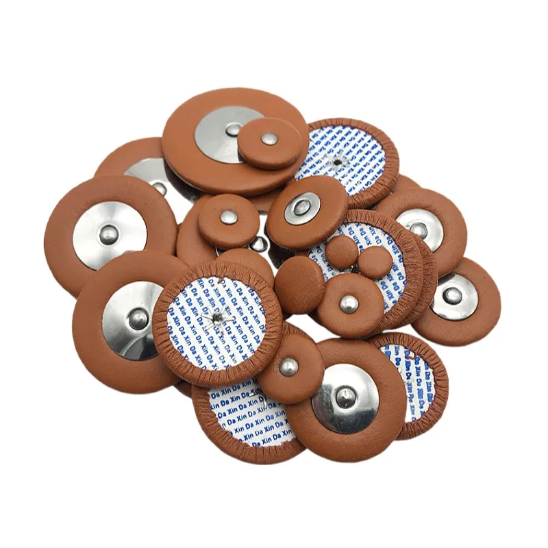 25pcs Alto /Tenor /Soprano Saxophone Leather Pads White /Black/Orange