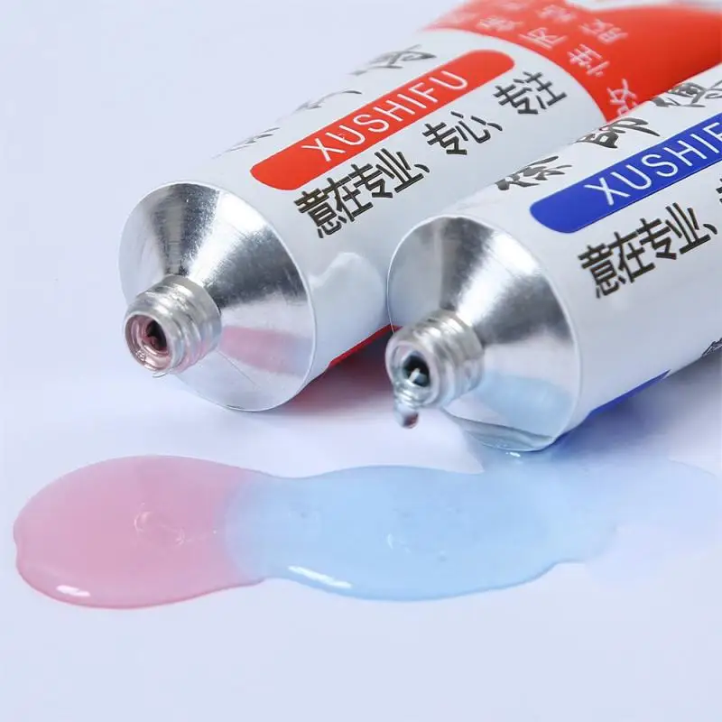 زجاج المطاط AB الغراء الاكريليك الهيكلية لاصق الغراء جميع الأغراض السحرية إصلاح الغراء الايبوكسي Ab لاصق الباردة لحام البلاستيك المعادن #4