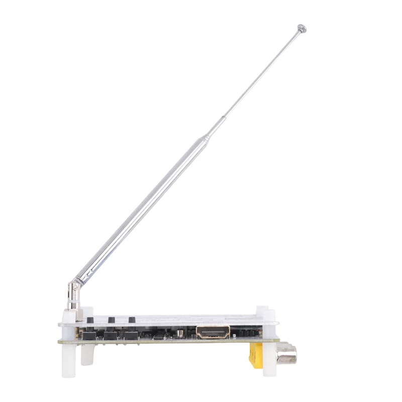 

New--White Analog TV Signal Transmitter Home Analog TV Transmitter With OLED Display For Global Tvs