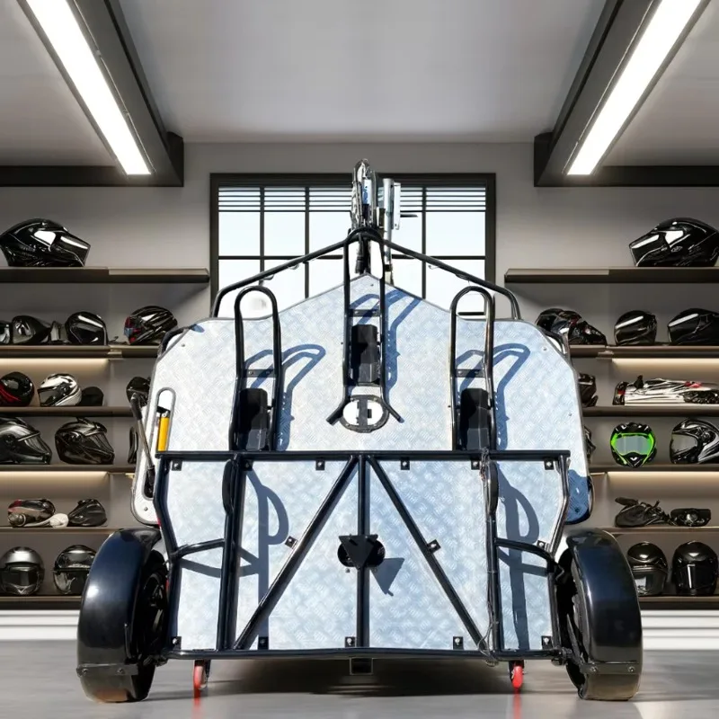 Motorcycle and ATV trailers provide convenient carriers for your motorcycle accessories