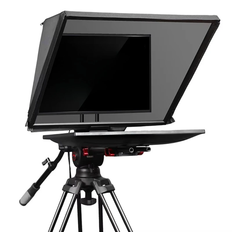 TV broadcasting equipment Full high definition professional teleprompter 22 inches, suitable for indoor/outdoor use in live
