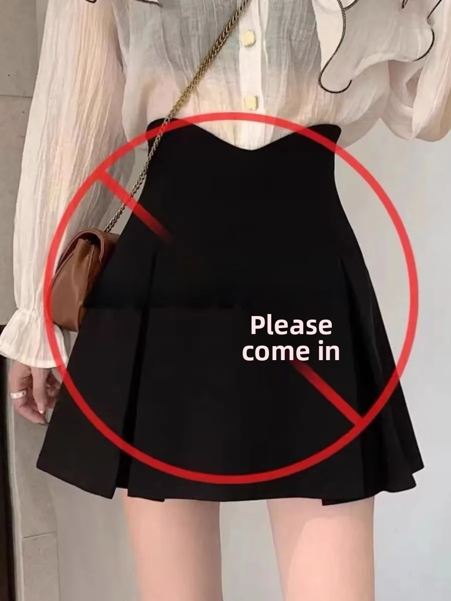 

High Waist A-Line Skirt for plus Size Women Summer New Design Sensation f Body Skirts Knee-Length Pleated Skirts