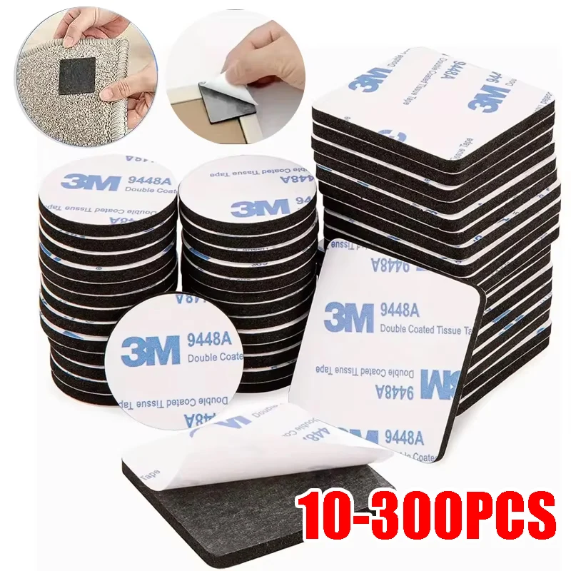 Die Cutting Black Double Sided Thick  Foam Tape Double Coated Tissue Adhesive Tape Car Special Patches Without Trace Thickened