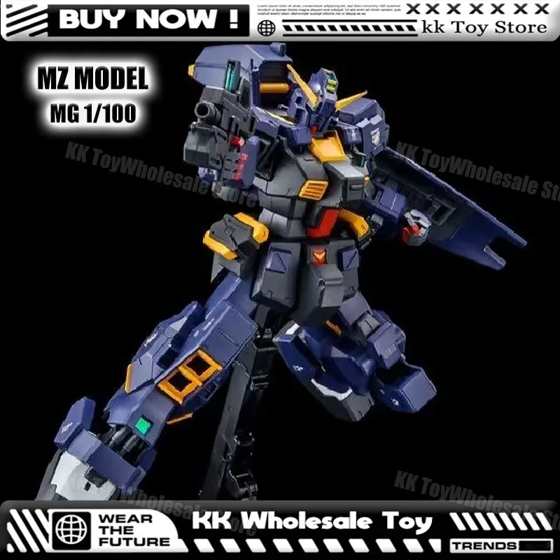 MZ モデル MG 1/100 RX-121-1 TR-1 ヘイゼルカスタム 組み立てモデルキット プラスチック製骨格 アニメアクションフィギュア ロボット プラスチックモデルおもちゃMZ