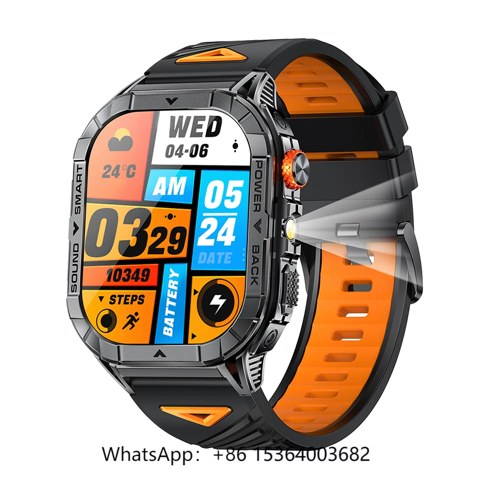 

TJXL- Men Sport Smart Watch Pressure Fitness Tracker Gym Blood Oxygen Real-Time Heart Rate Sleep Tracker Health Smartwatch