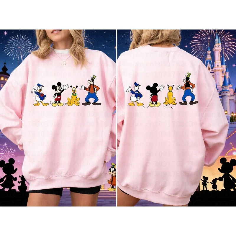 

2026 Mickey and Friends Sweatshirt, Disney Characters Sweater, Mickey Mouse Sweatshirt Pluto Sweatshirt, Donald Duck Sweatshirt