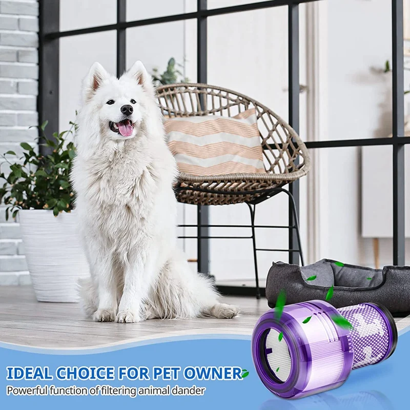 Reemplazo de filtro Hepa para aspiradoras Dyson V12