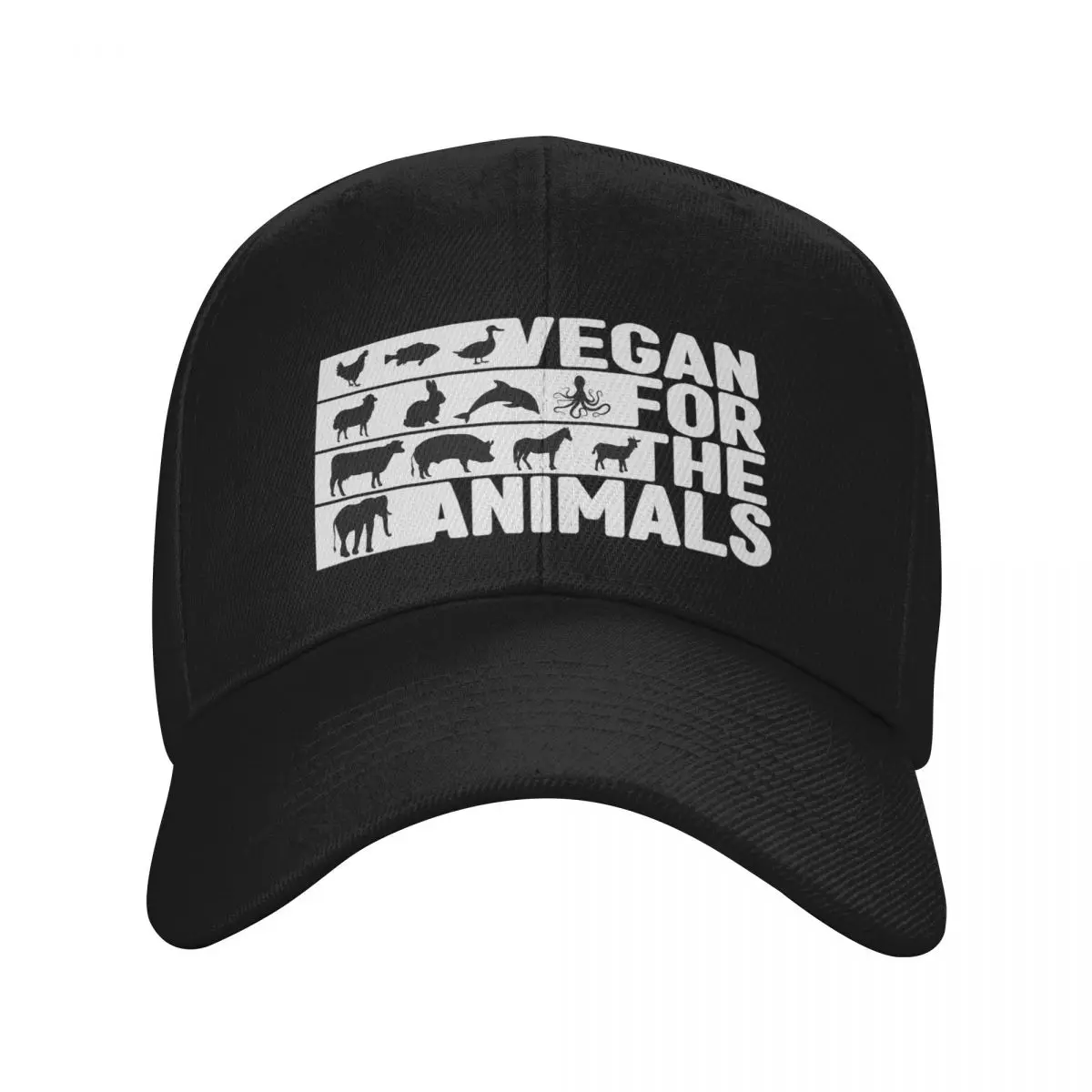 Vegan for the animals rights matter Go vegan plant based cruelty free Veganism Unites States United Kingdom Baseball Cap