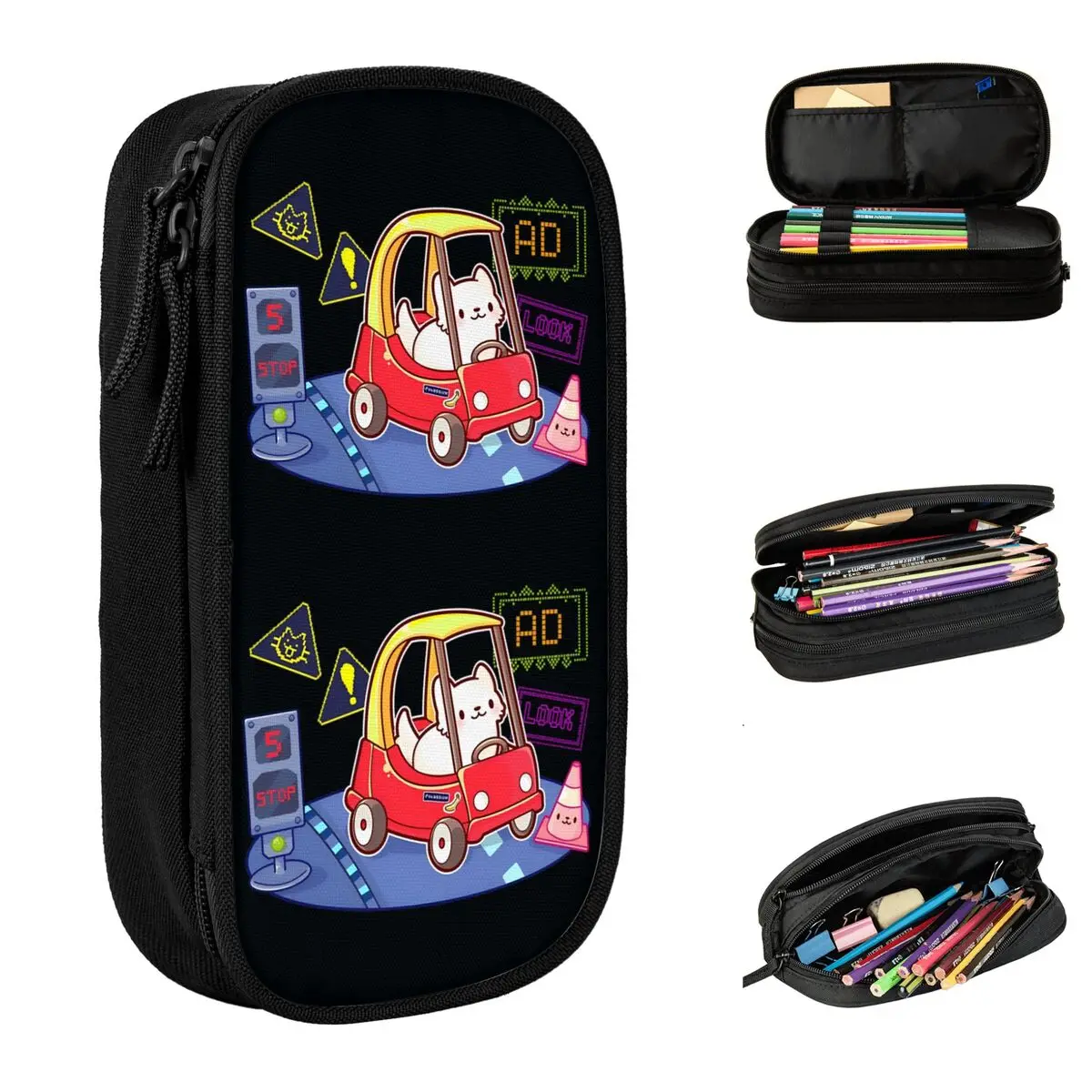 esta-e-a-ultima-coisa-que-voce-veja-antes-de-morrer-estojo-de-lapis-deltarune-estojos-de-lapis-escolares-lona-bolsa-de-lapis-papelaria-escolar