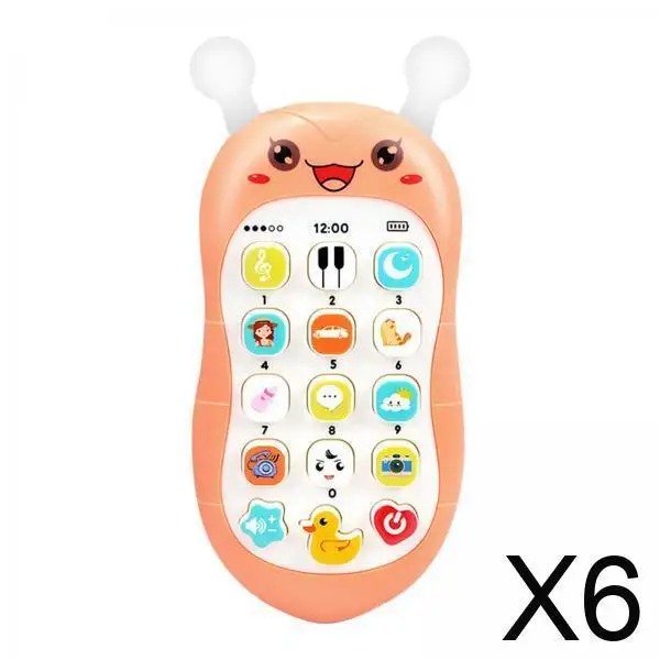 

Детский интерактивный музыкальный телефон-игрушка из АБС-пластика для дошкольного обучения и развивающих игр