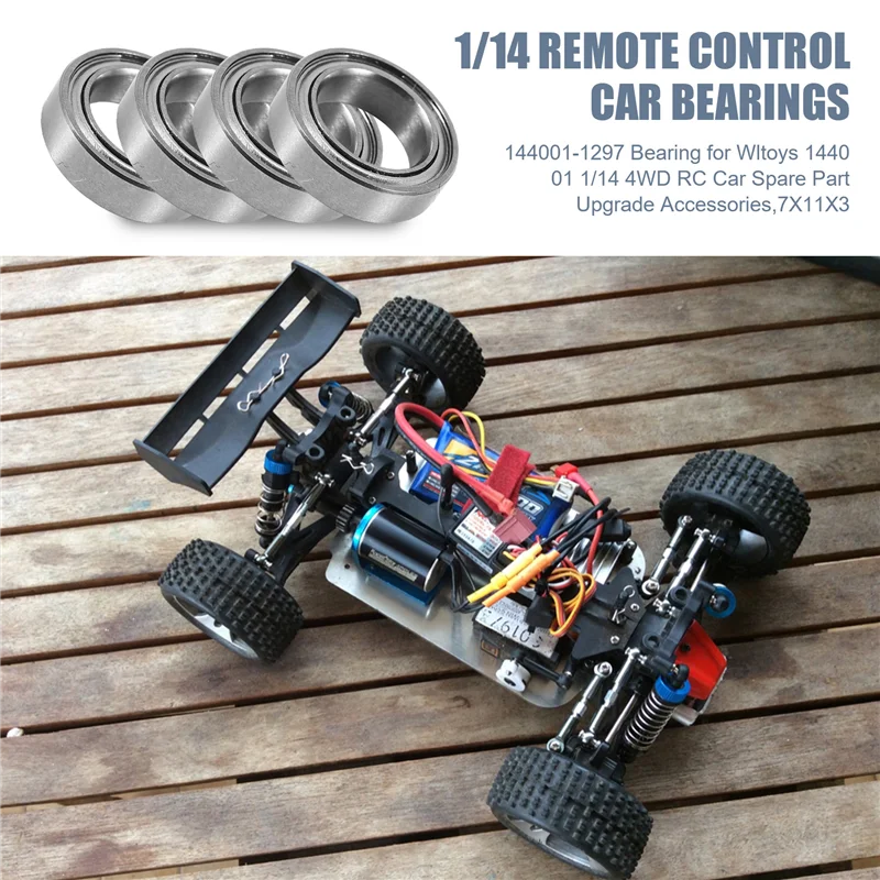 

MYMF-Bearing For Wltoys 144001 1/14 4WD RC Car Spare Parts Upgrade Accessories