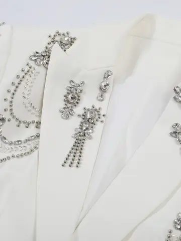 10 best sales सफेद ब्लेज़र - №5