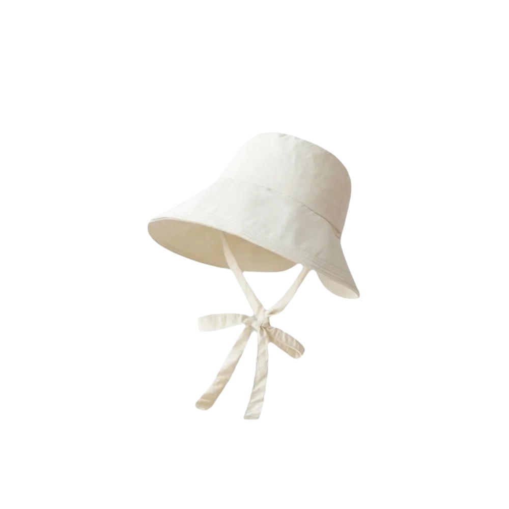 Breathable Lace-up Sunshade Hat Thin UV Protection Wide Brim Fisherman Hat Makes Face Look Smaller Polyester Bucket Cap Shopping